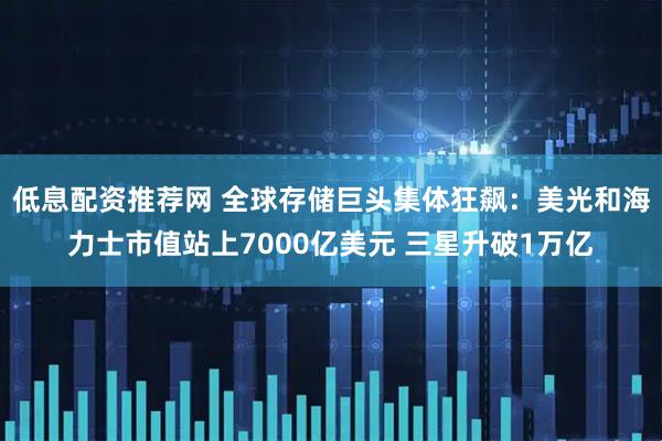 低息配资推荐网 全球存储巨头集体狂飙:美光和海力士市值站上7000亿美元 三星升破1万亿
